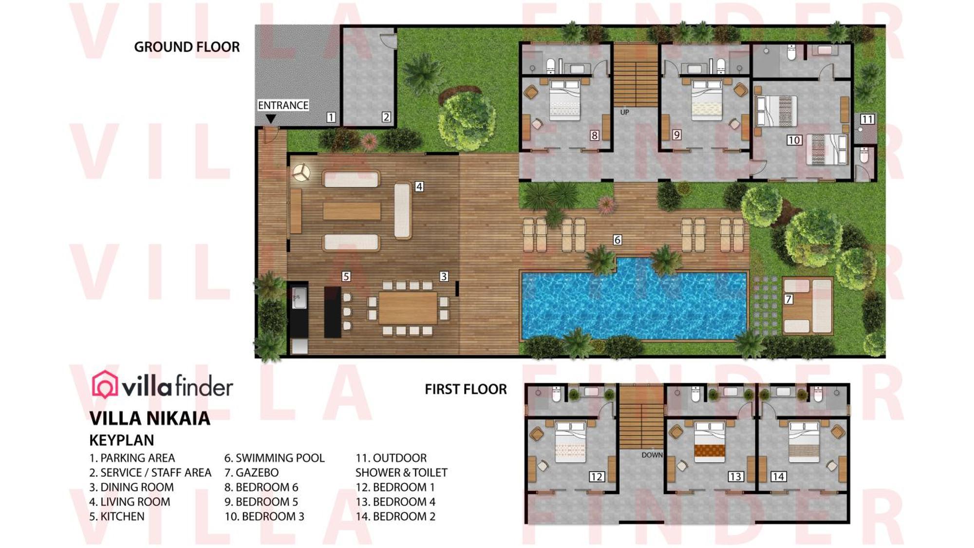 Villa Nikaia By Villa Finder Seminyak  Bagian luar foto